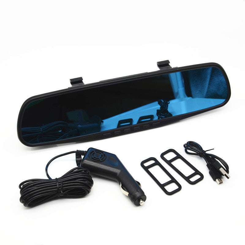 Car 2.4 DVR Rearview mirror Camera IR Video CCTV Night USE Cam Recorder