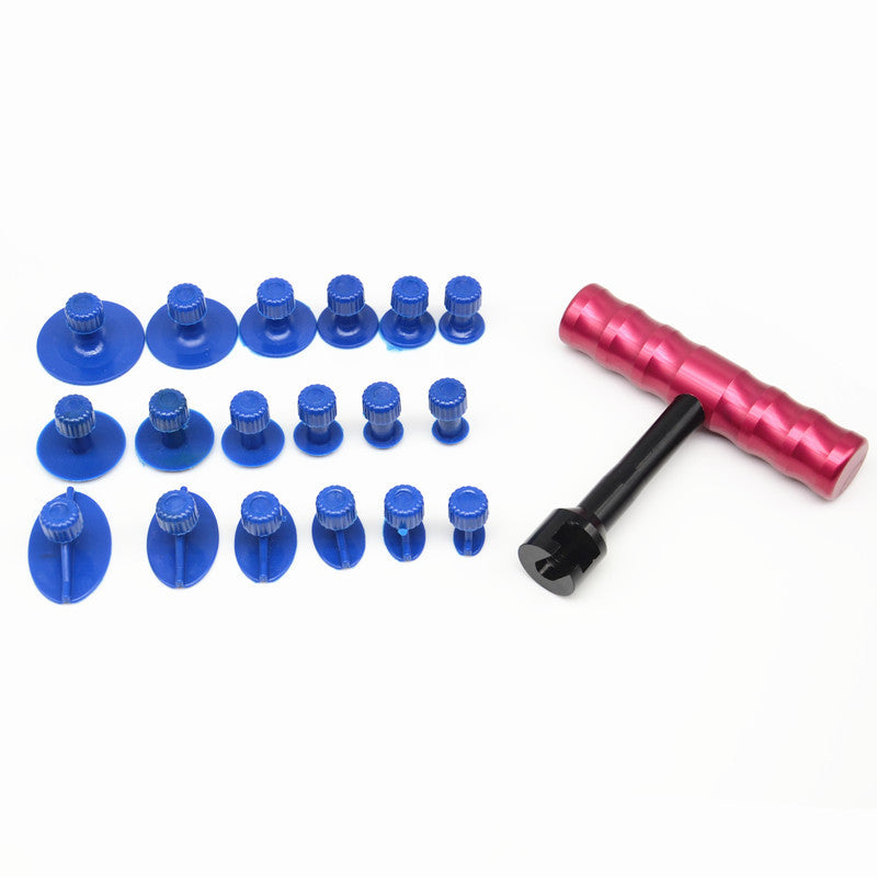 Car Paintless Dent Pit Repair Hot Glue Gun Tabs T-Bar Hammer Puller Lifter Tool