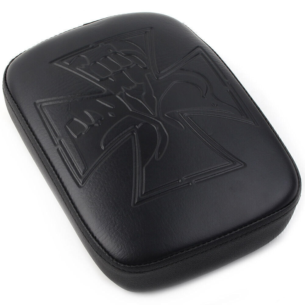Fit for Harley Bobber Sportster Rear Fender Passenger Pillion Pad for Seat 8 Suction Cup