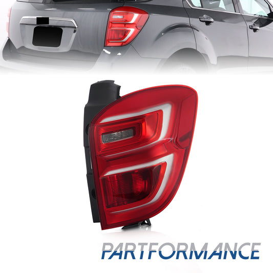 Suitable for 2016-2017 for Chevrolet Equinox halogen taillights with right-hand passenger side bulb.