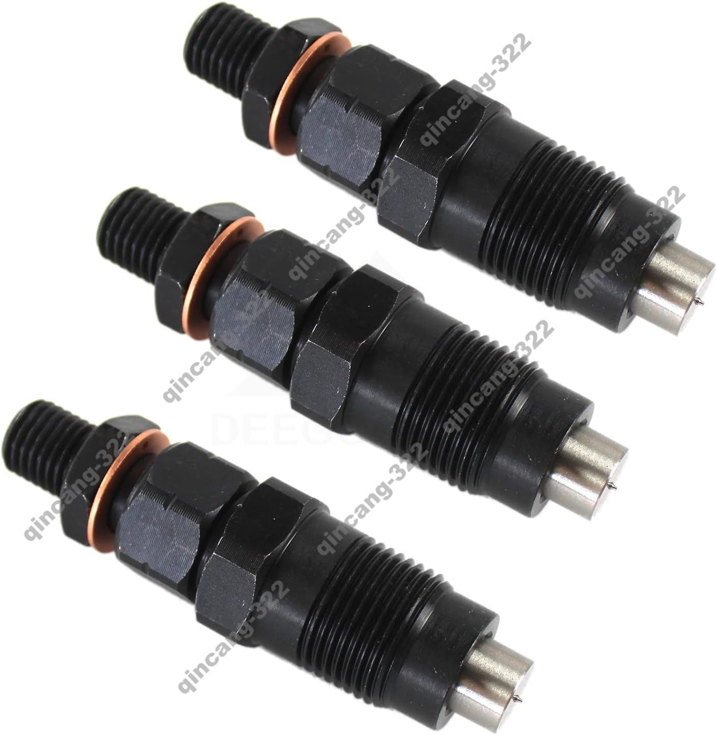 3Pcs Fuel Injector 131406360 for Ford Holland TC31DA TC33D TC33DA TC35DA TC40D