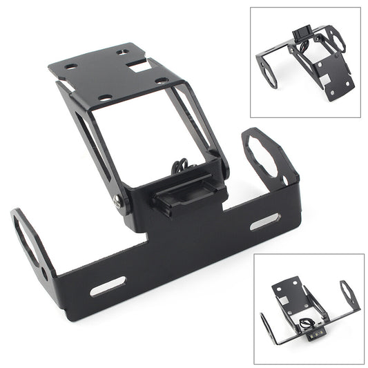 Rear Tail Tidy License Plate Holder Bracket Mount for Kawasaki Z650 2017-2020