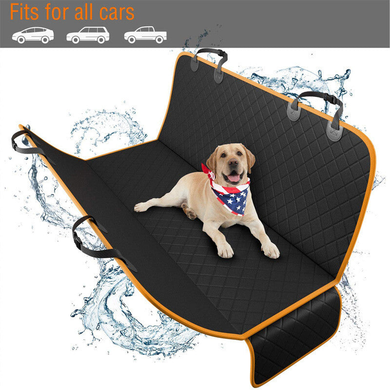 American Pet Dog Car Back for Seat Cover 600D Protective Hammock, Non-slip and Waterproof