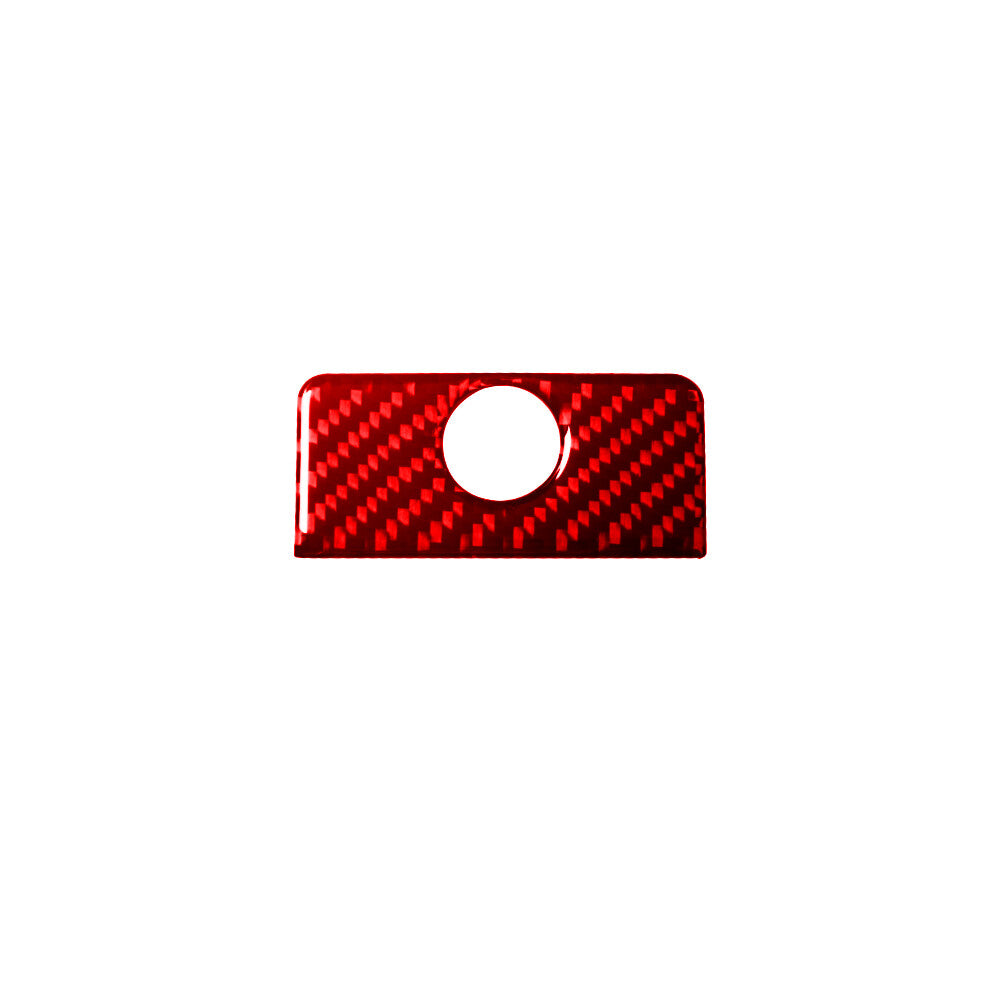 Red Carbon Fiber Interior Glove Box Handle Trim for Lexus RX330 350 2004-2009