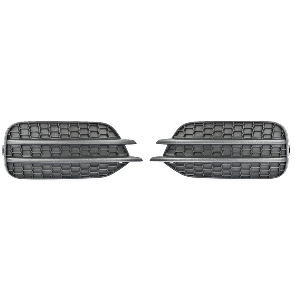 Left Fog Light Cover Honeycomb Grille Without Hole for VW for TIGUAN 2012-2018
