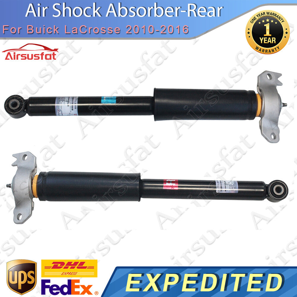 2x Rear LR Shock Struts w/o EDC for Buick LaCrosse 10-16 for Chevrolet Malibu 16-21