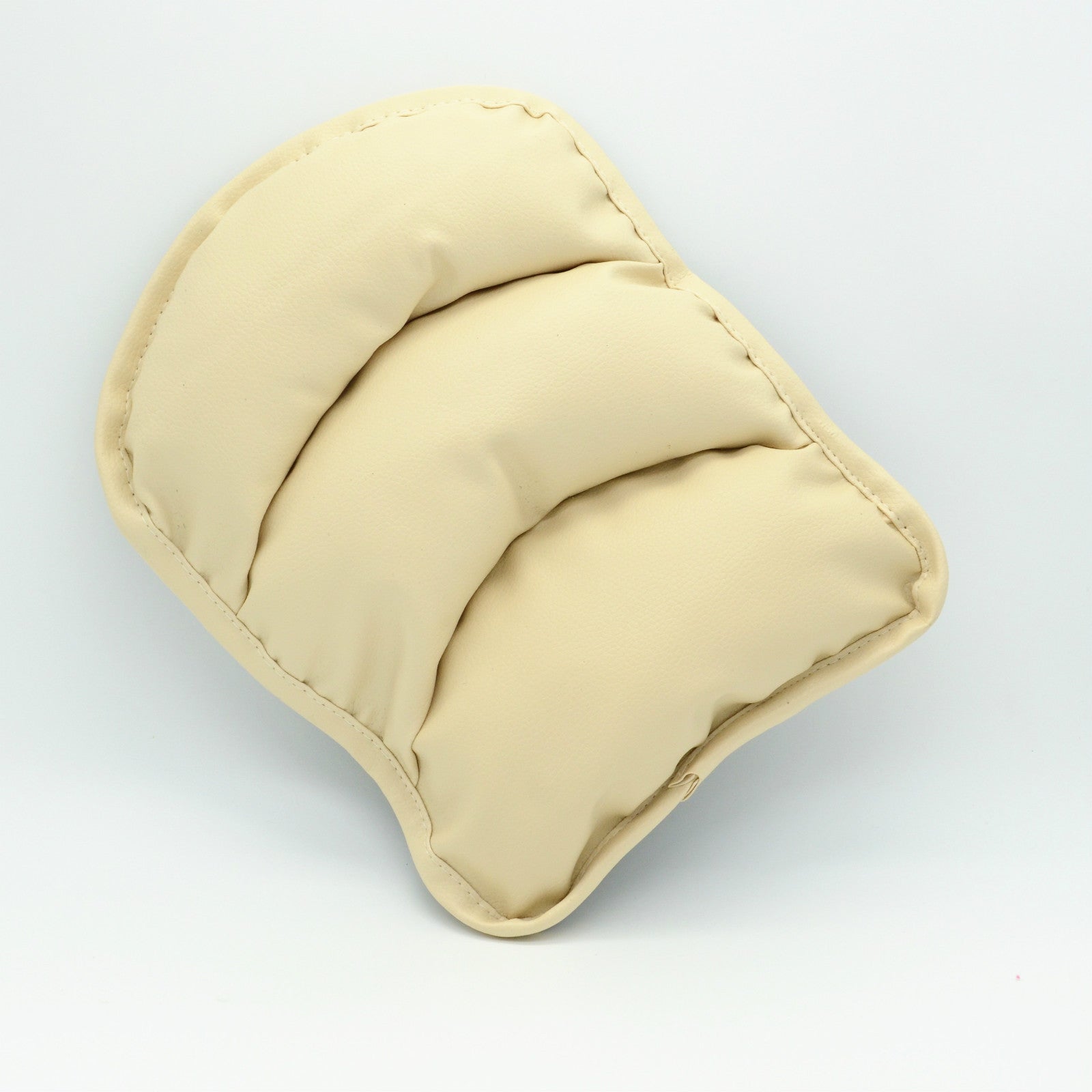 Car Center Armrest Console Soft Pillow Pad Cover Support Box Cushion Beige Mat
