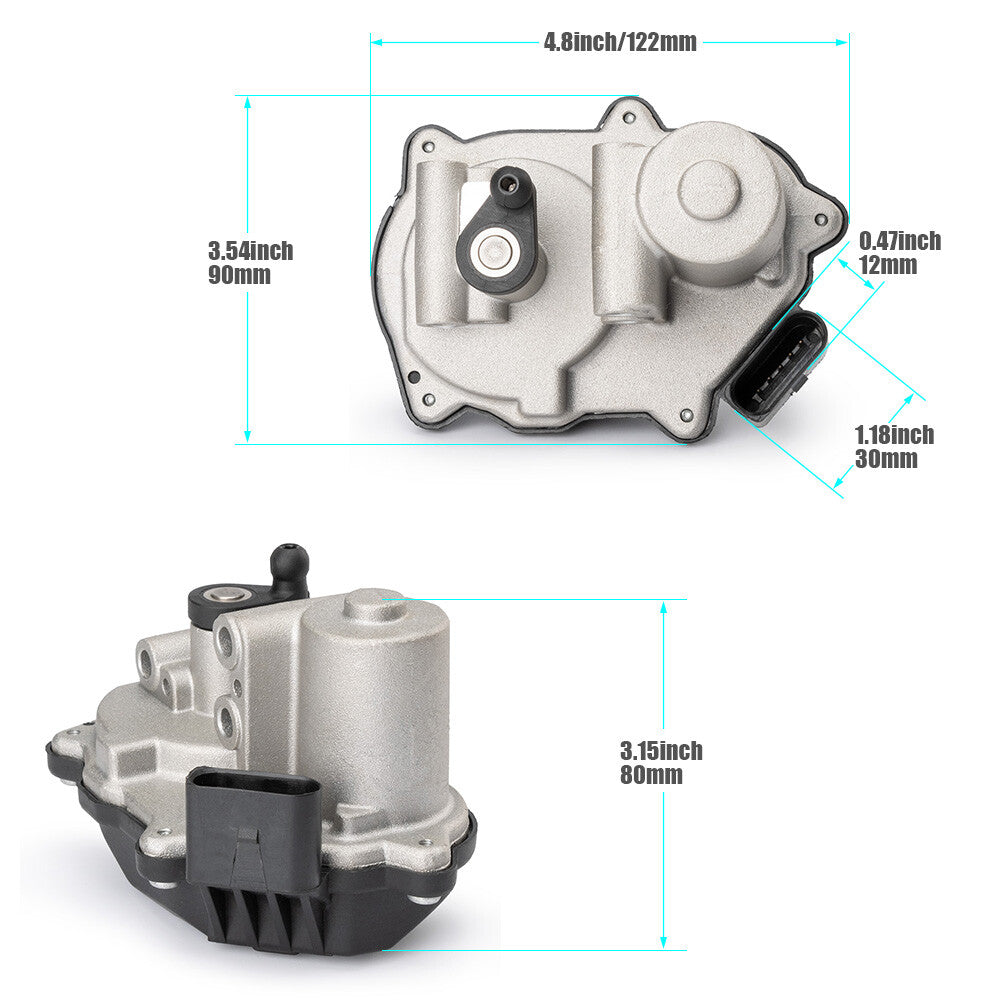 1-piece intake manifold flip cover actuator motor 03L129086V, new, suitable for Audi A3, A4, A5, A6, Q5.