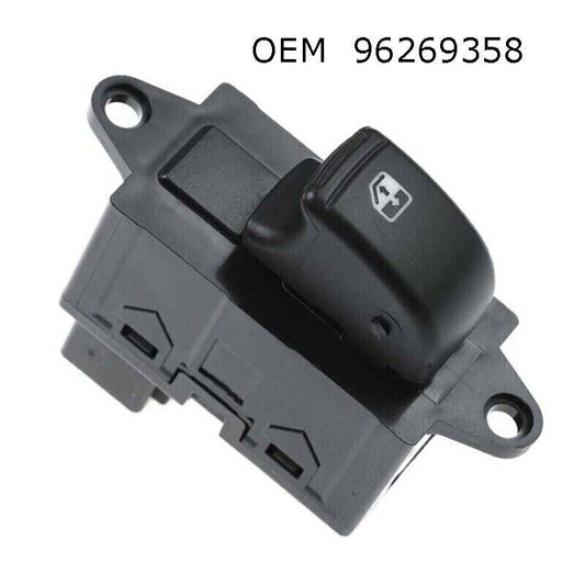 For Nubira 00-02 96190777 96269358 V4D3 Regulator Window Switch Button BLACK NEW
