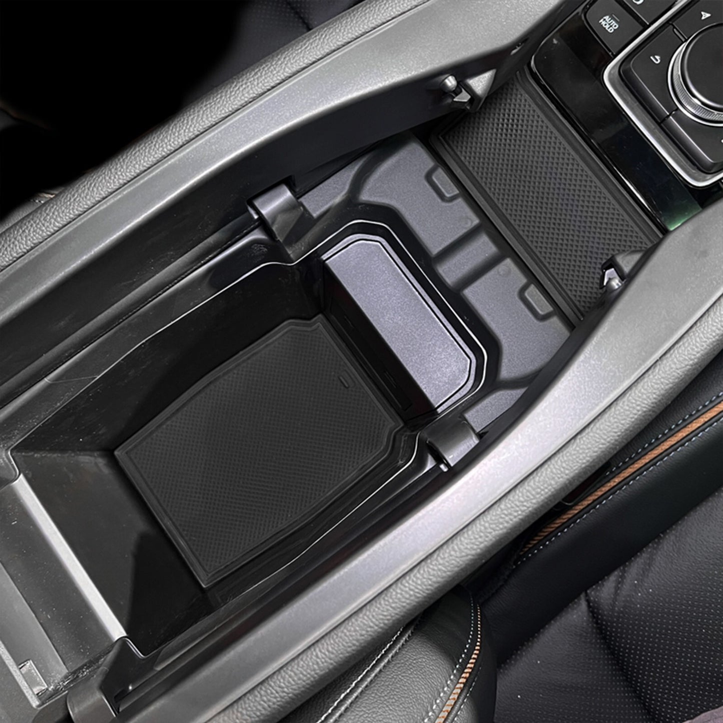 Anti-Slip Gate Slot Cup Mat for Mazda CX-50 Door Pad Interior Accessories Black