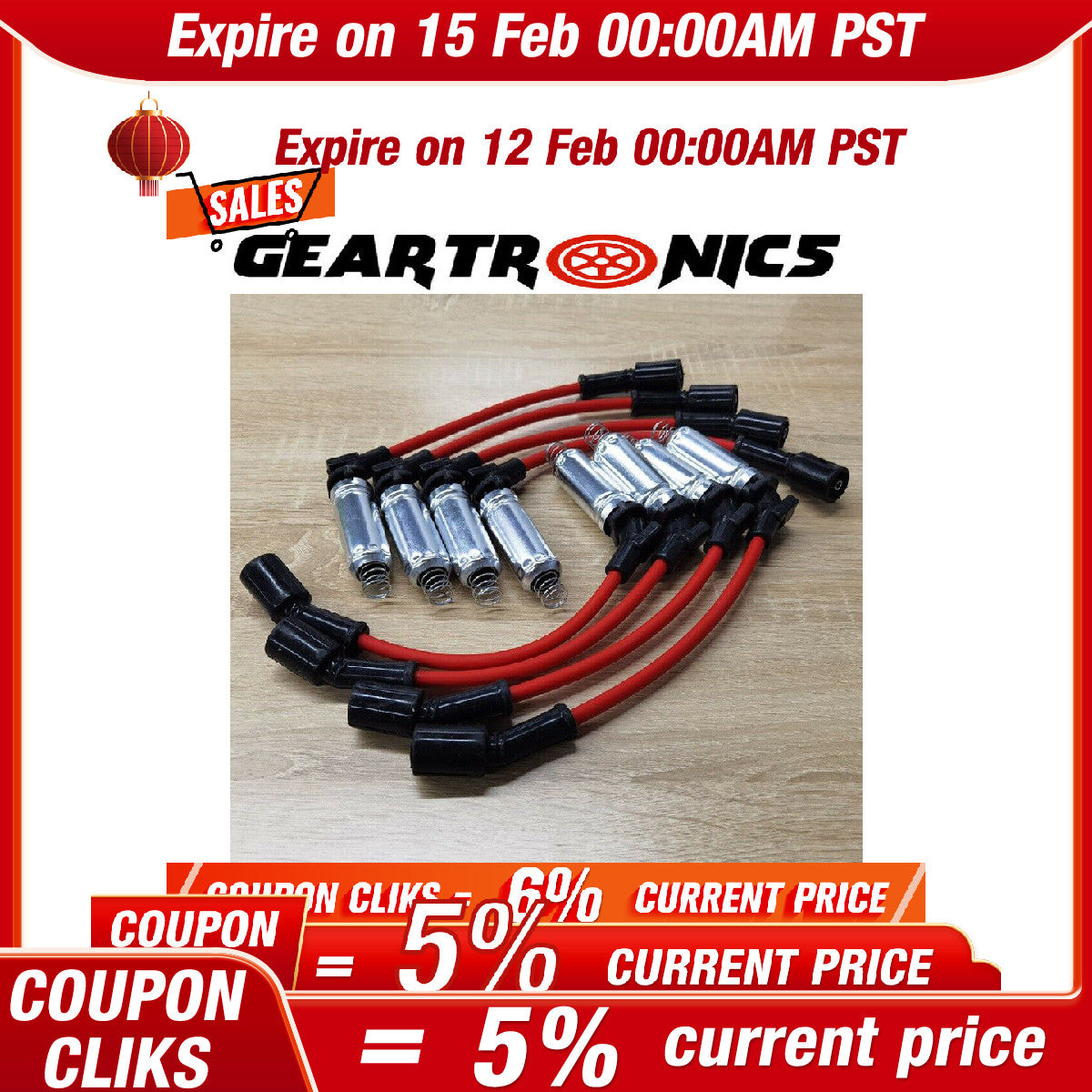 8x PERFORMANCE Spark Plug Wires for CHEVY for GMC 1999-2006 LS1 VORTEC 4.8 5.3 6.0L!