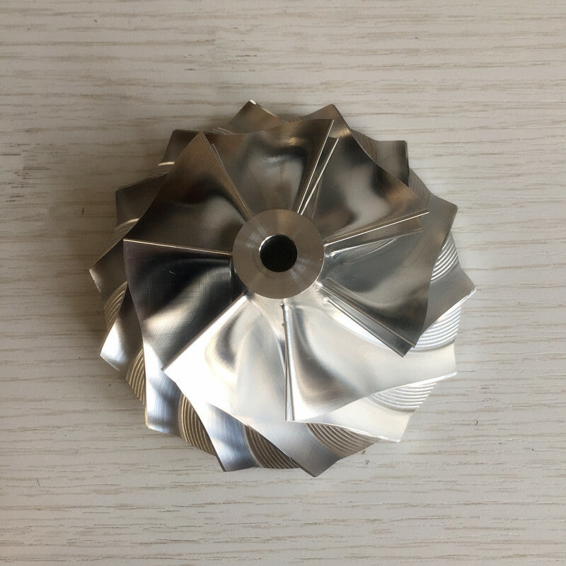 T88 34D 7+7 Blade 69.67/95.00 mm Turbine Billet Compressor Wheel 49188-02700