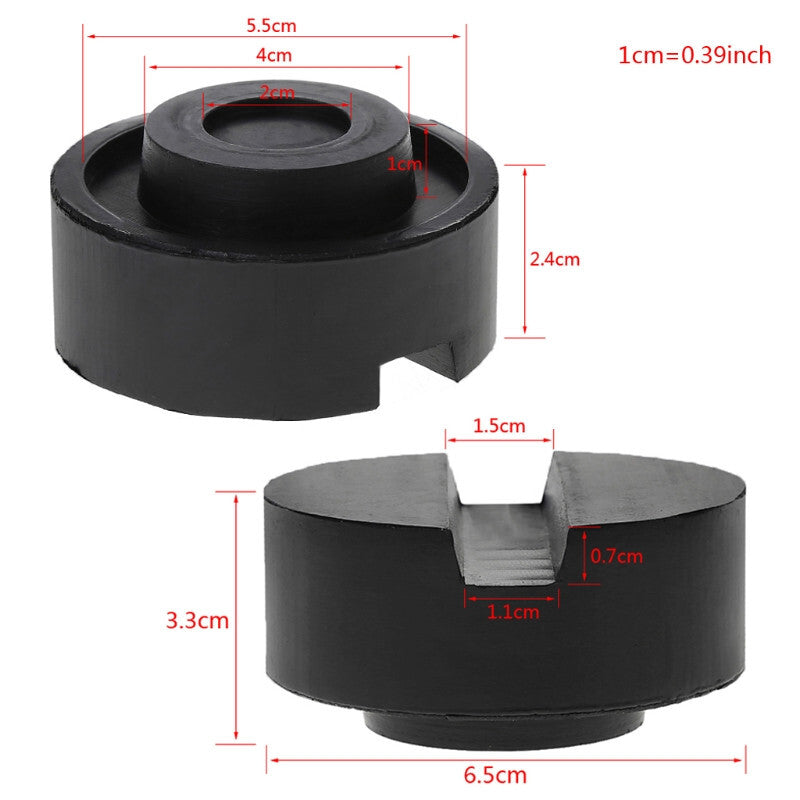 Car Rubber Jack Pad Frame Protector Adapter Jacking Tool Lifting Disk Guard Mat