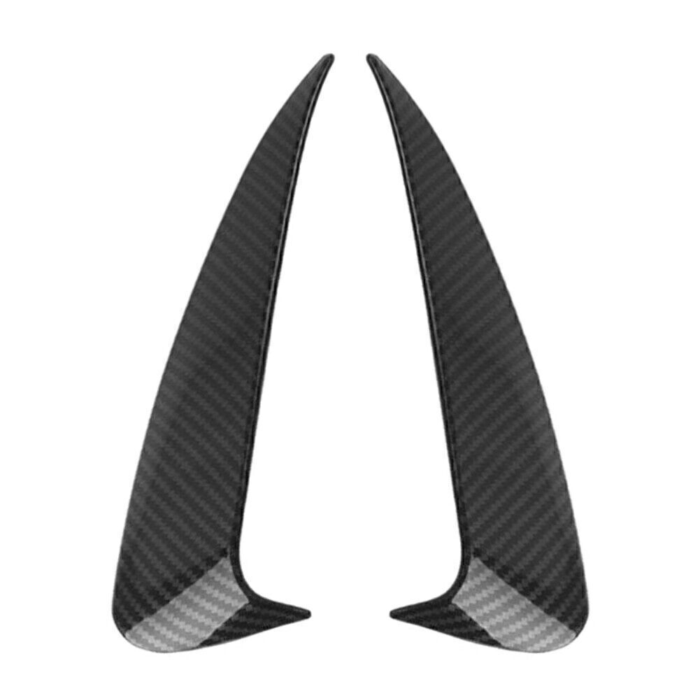 Rear Bumper Lip Diffuser Splitter Fins Spoiler for Benz C Class S205 C180 C200