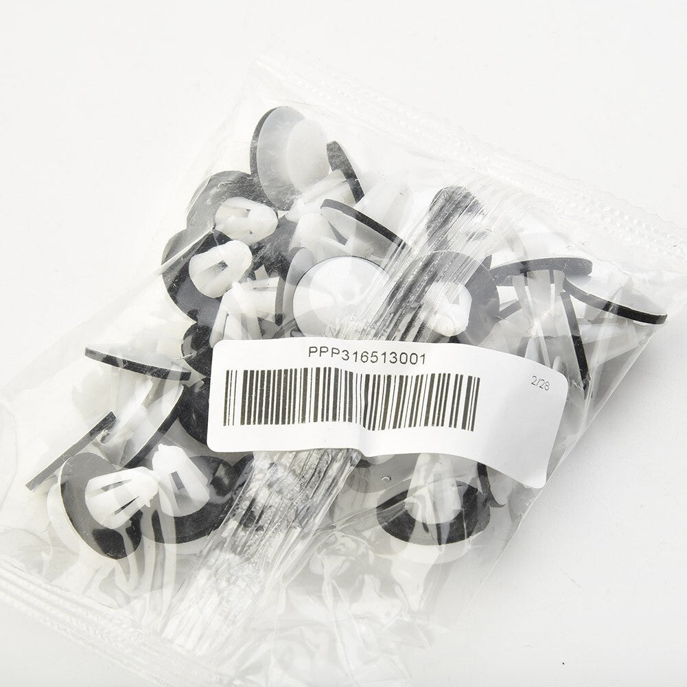 30x Fastener Clips for Inner Door Panel Decorative Fixtures Suitable for Mercedes R129 W202 W203