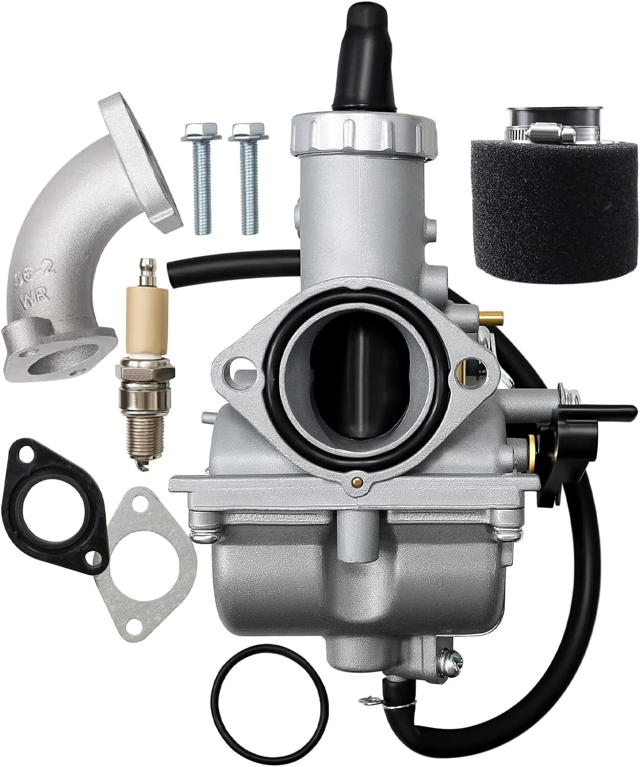 VM26 30mm Carb PZ30CarburetorAir Filter forHawk Go-kart Taotao SunL JCL JetMoto