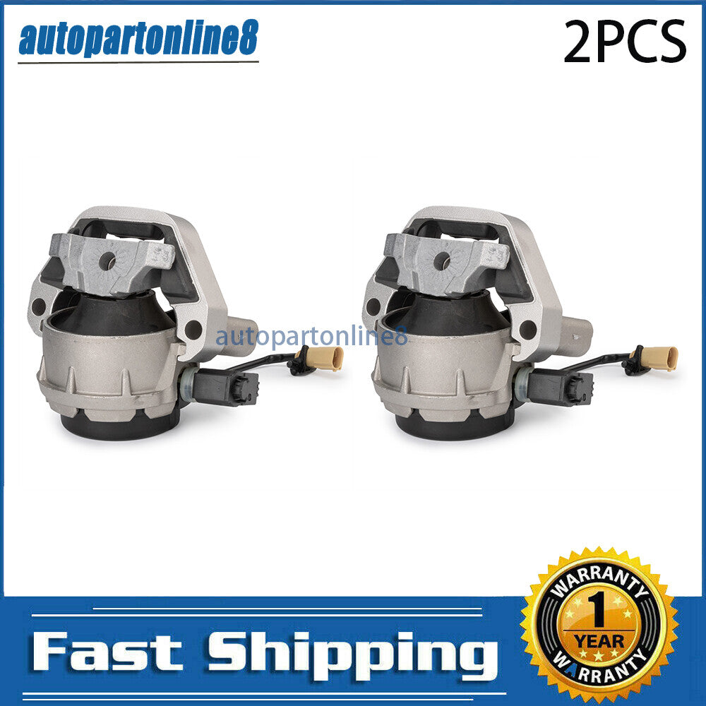 Front Left Right Engine Mounts Mounting for Audi for A6 A7 Quattro 2012-2018 3.0L