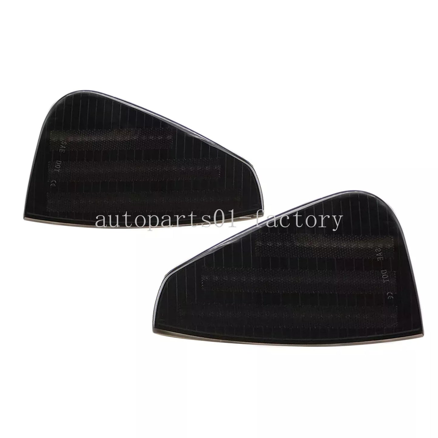 1Pair Front Turn Signal Lamps Corner Light Housings For 2006-2010 for Dodge Charger