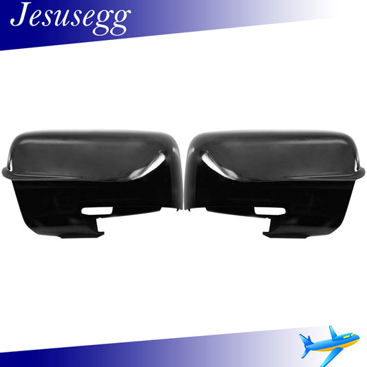 1 Pair Side Mirror Cover Cap W/ Signal Hole for Ram 1500 2500 3500 4500 5500
