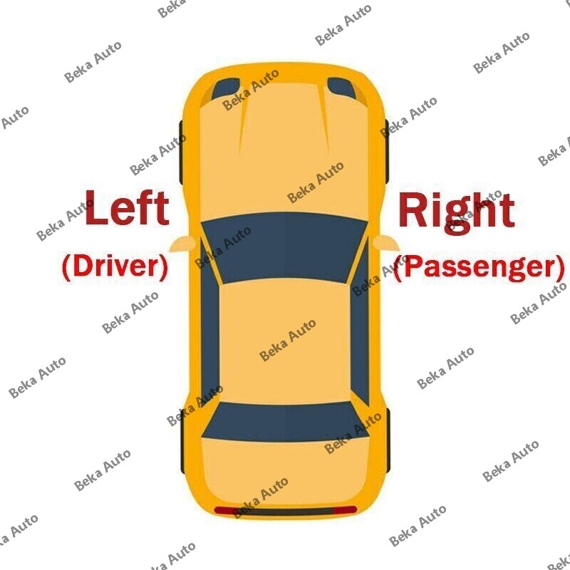 1 pair of for Mercedes-Benz W140 S320 S350 headlight rubber sealing strip decorations