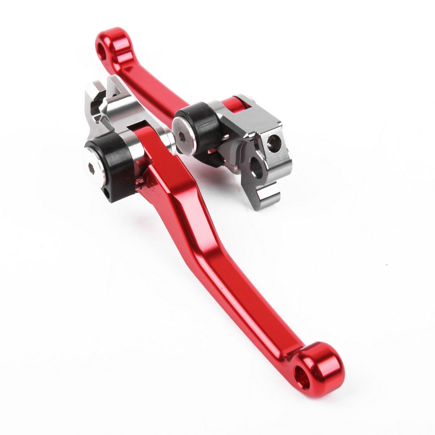 for HONDA CRF250R CRF450R 2004-2006 Clutch Brake Levers CNC Pivot Red US Stock
