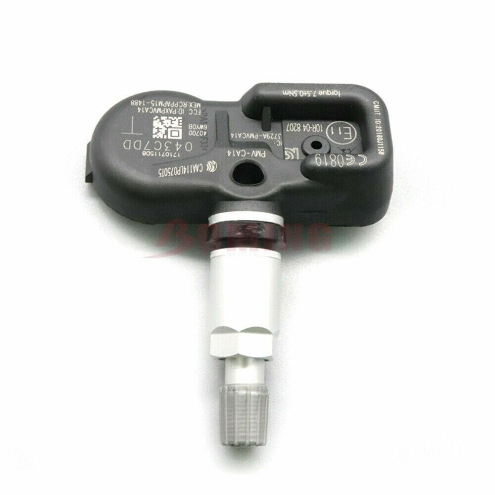 4x New 40700-EZ00A TPMS TIRE PRESSURE SENSOR for Nissan Titan XD 2016-21 433Mhz