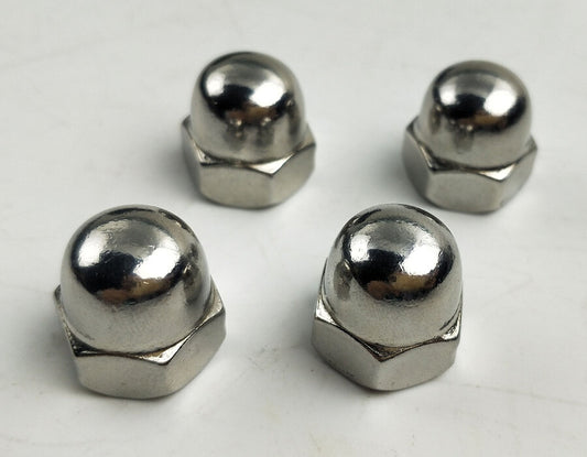 Stainless Steel Dome Acorn Cap Nut M10x1.25 for Honda for Suzuki for Kawasaki for Yamaha for KTM
