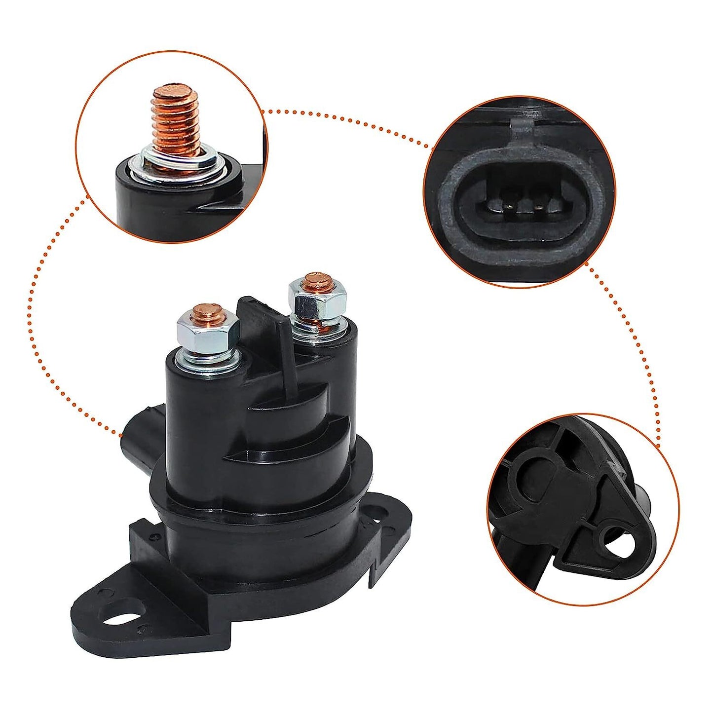 Starter Solenoid for Can-am for Defender HD5/8/10 500 Maverick Max X3 1000R Sea-doo