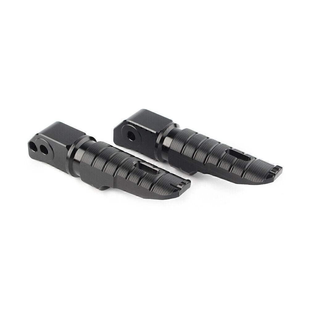 2x Passenger Footpegs Footrests for Honda CBR929 CBR900 CB125R 250R 300R Black
