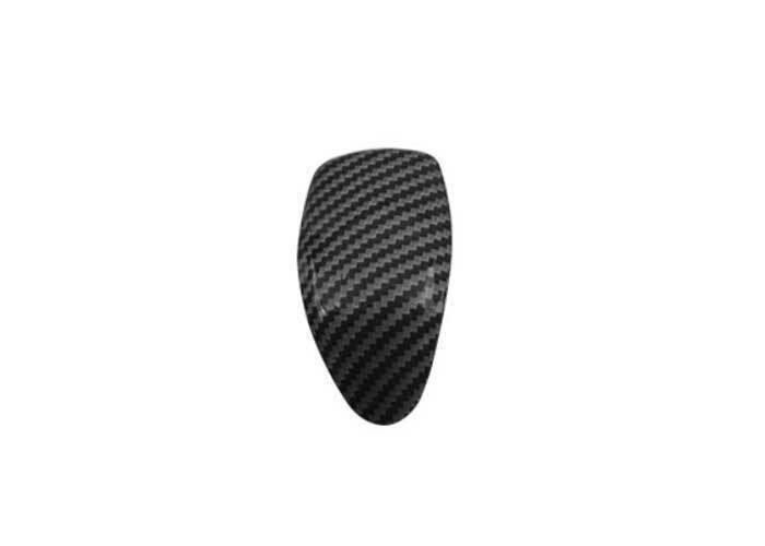 for Cadillac CT4 2020-24 ABS Carbon Fiber Console Gear Shift Knob Cover Trim 1P
