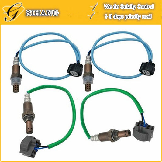 4pcs Up+Downstream Oxygen Sensor Fits for Jaguar XJ8 XJR Vanden Plas 2005-2007