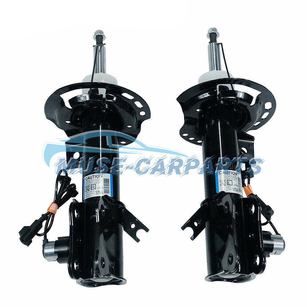 Pair Front Shock Absorber With Sensor for Cadillac for Escalade EXT ESV 2007-2014