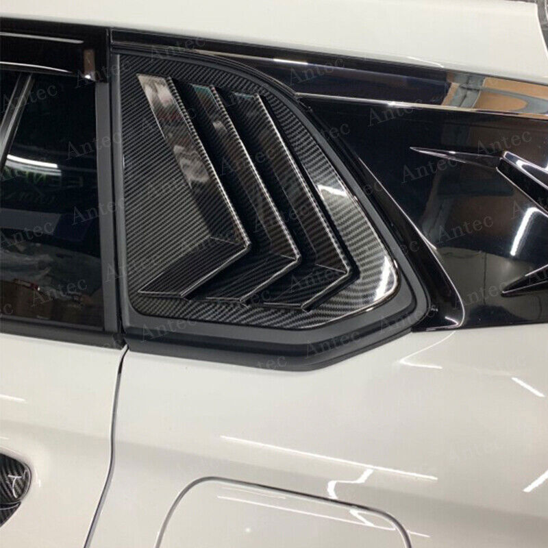 for Toyota for Corolla Cross 22-24 2P Carbon Fiber Side Window Louver Shutter Cover