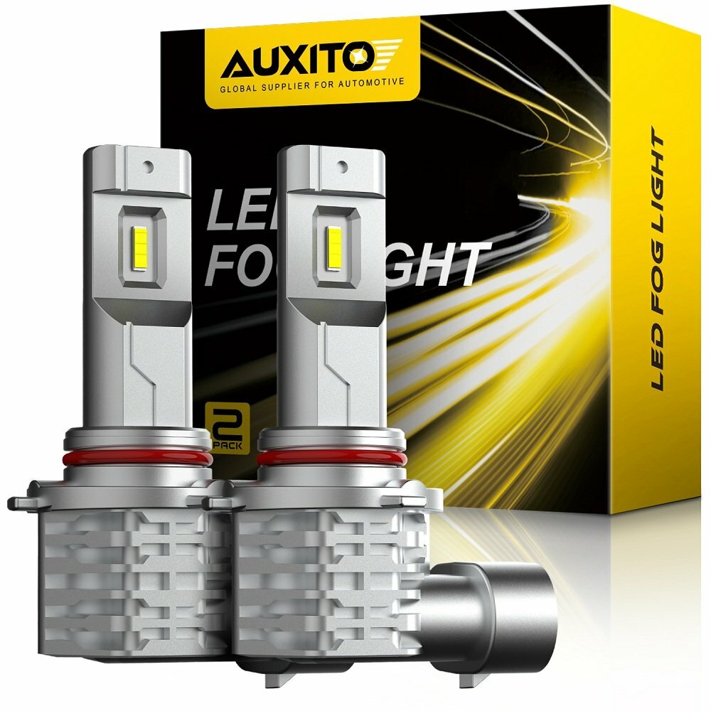 AUXITO 9140 H10 LED, for GMC for Sierra 1500 2500 HD 3500 6000K