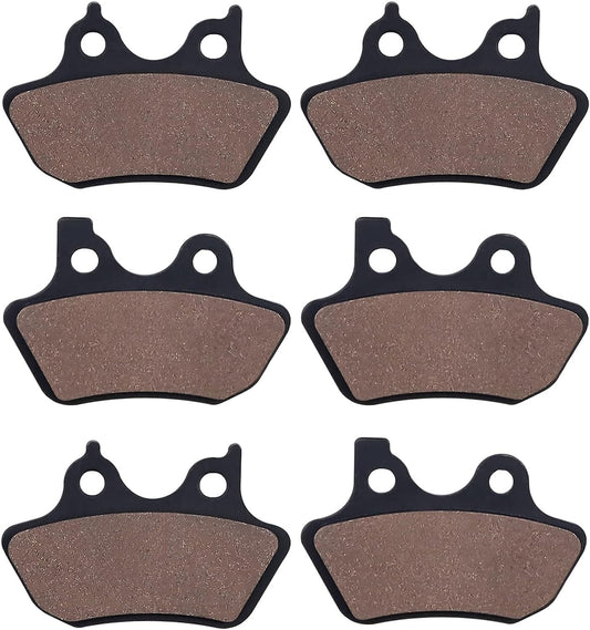 Front Rear Brake pads for HARLEY DAVIDSON Touring Road King Classic Electra Glid