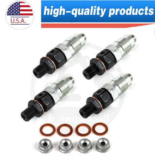 4X Fuel Injectors 16454-53000 for Kubota V2203 V1903 V2003 D1703 16454-53905