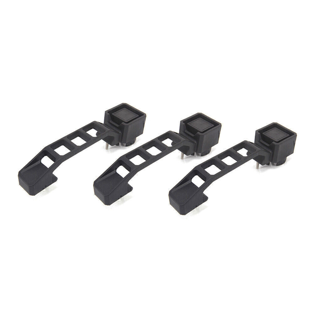 Black Exterior Outer Door Handles 3 Kit for Jeep for Wrangler JK JKU 07-17