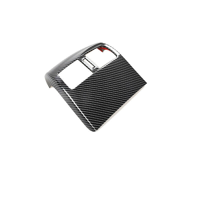 for Honda Accord 2008-2013 Carbon Fiber Look ABS Rear Air Outlet Vent Cover Trim