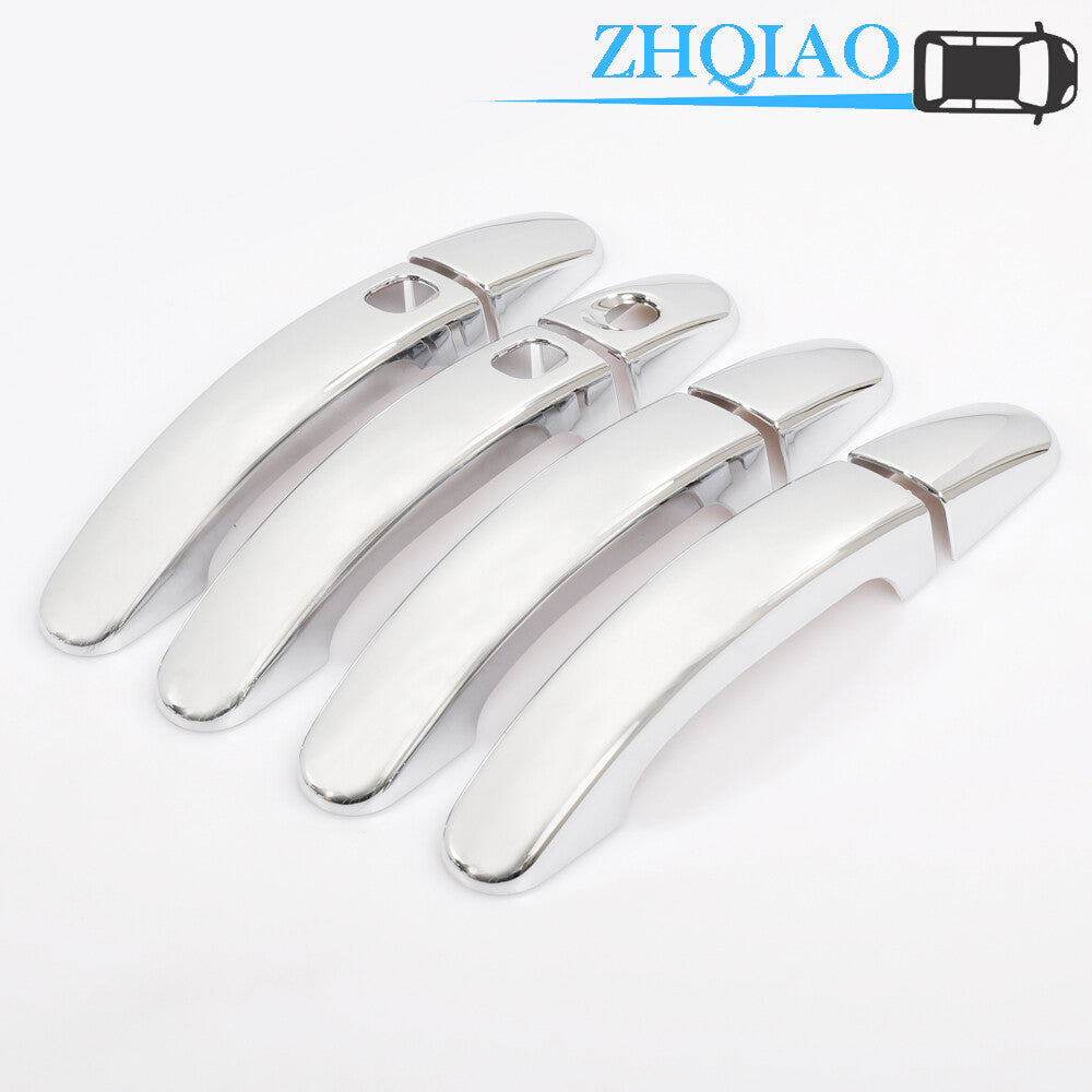 4Pcs Chrome Door Handle Cover for Smart Fits for Ford Focus Escape Kuga Ranger 2012-2017