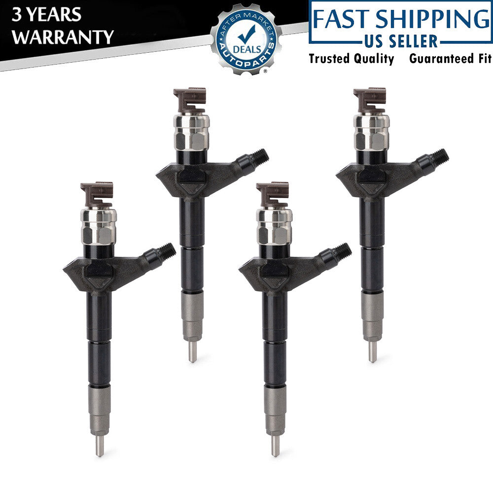 4PCS Fuel injectors Fits for Nissan Navara Pathfinder YD25 2006-2009 095000-6250