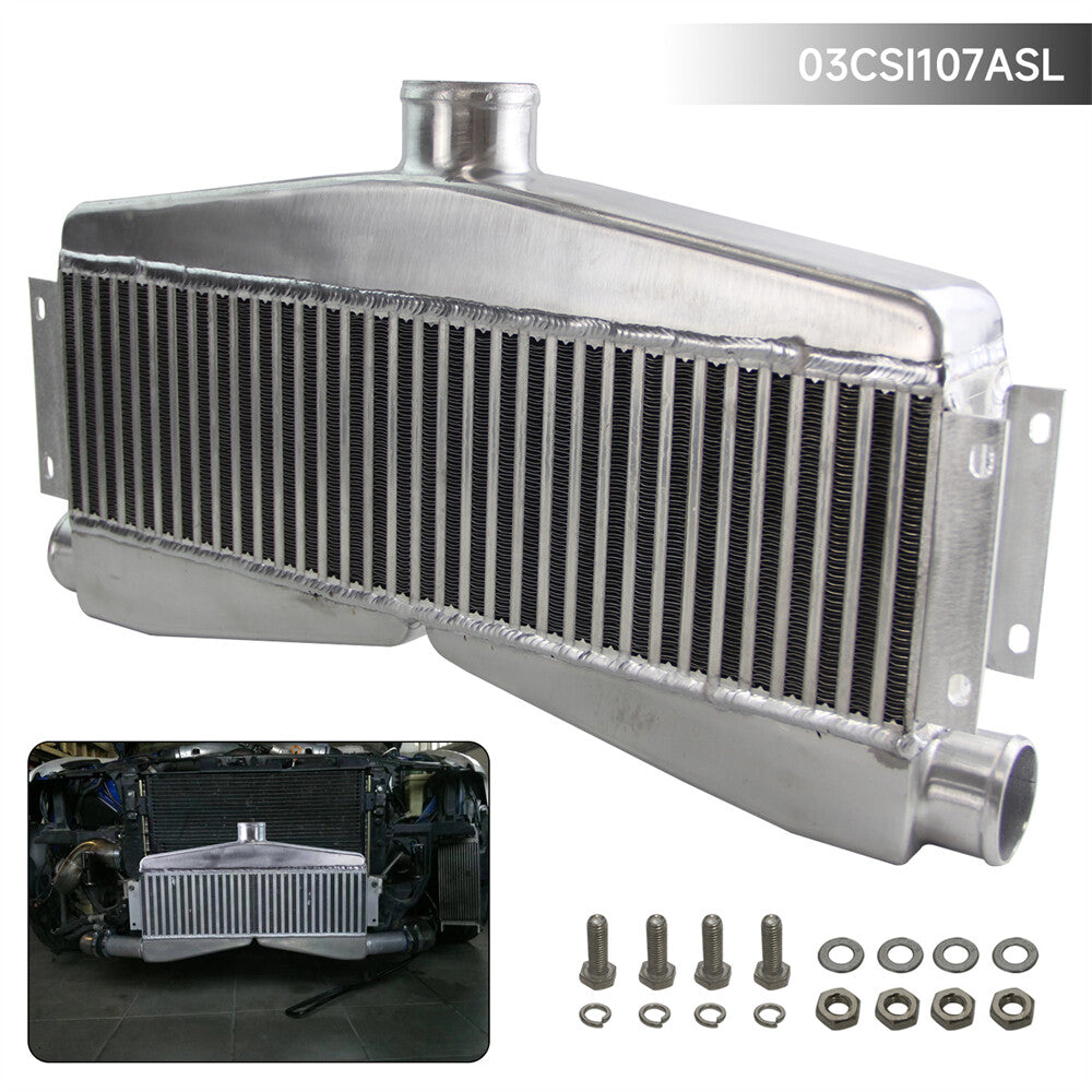 Universal Twin Turbo Intercooler Bar Plate Custom (2 In / 1 Out) 400-800HP