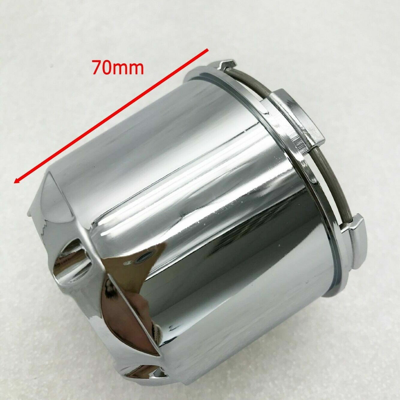 Hub Cap Flat Wheel Cover Chrome UTV ATV400 500 700 800 Massimo Bennche Cub Cadet
