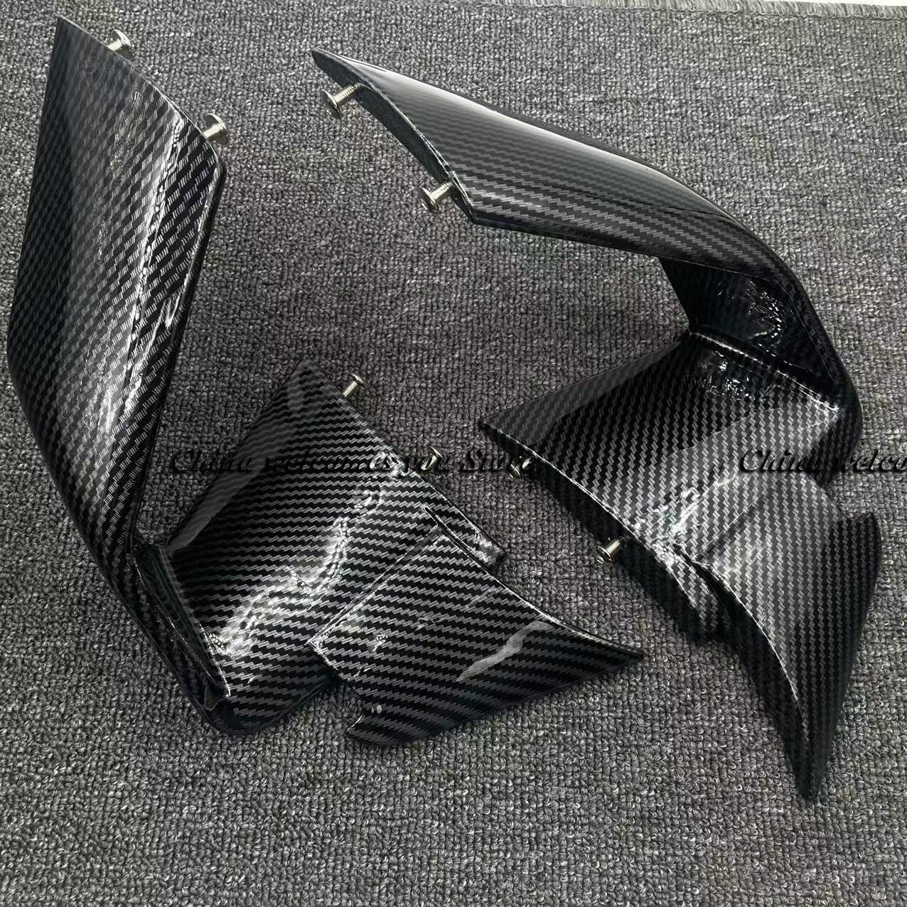 for BMW S1000RR M1000RR 2019-2022 Carbon Fiber Front Spoiler Fixed Wind Winglets