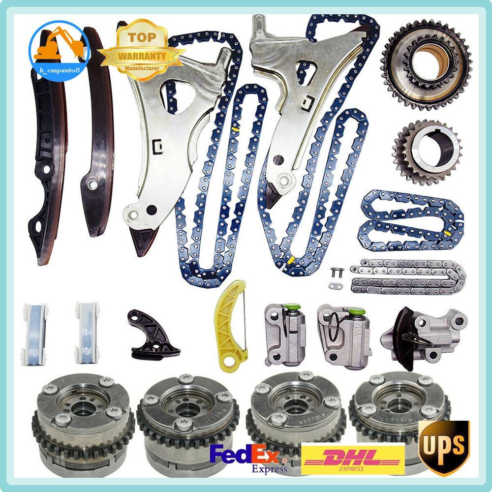 Timing Chain Kit/4X Camshaft Adjuster M276 for Mercedes W212 W221 A207 3.0T 3.5L