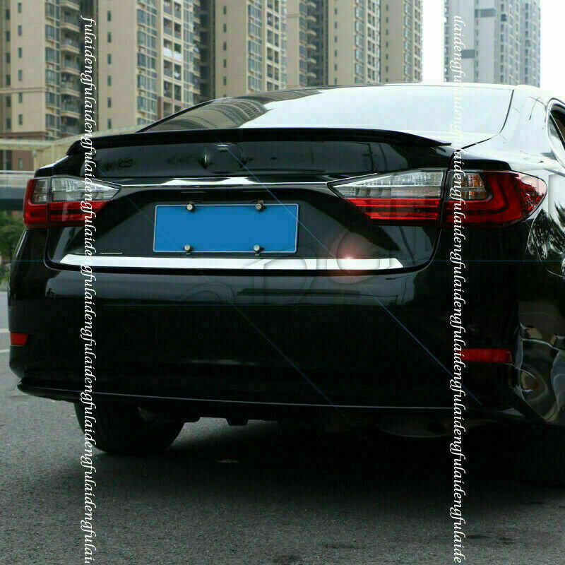 for Lexus ES350 ES300H 15-17 STAINLESS REAR TRUNK TAIL GATE DOOR LID COVER TRIM