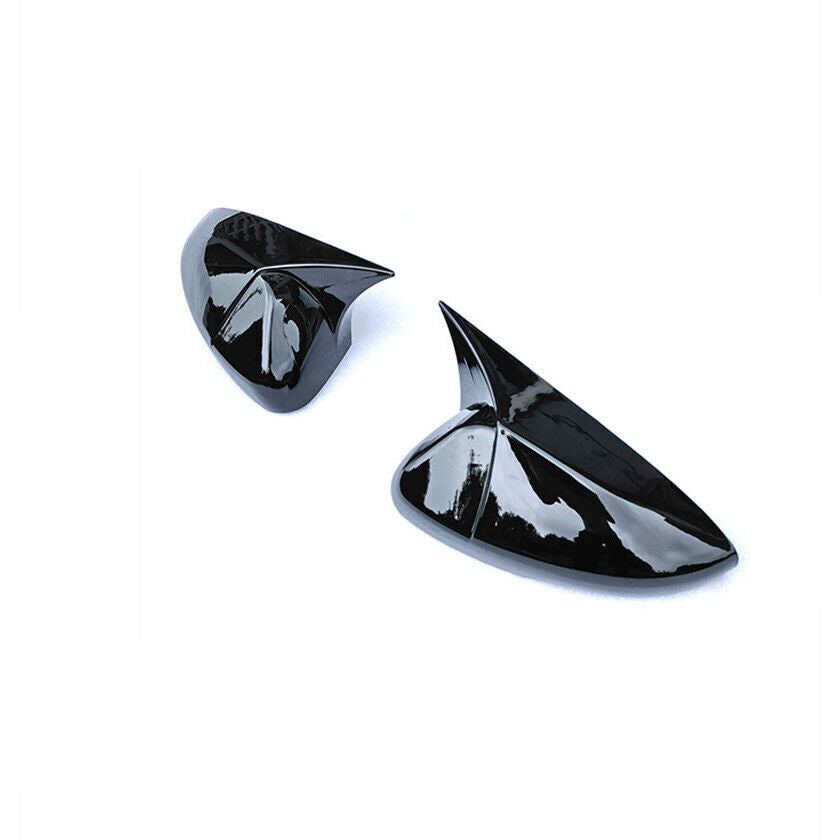 Gloss Black ABS Rearview Door Mirror Cover Shell Cap for Honda Accord 2023-2024