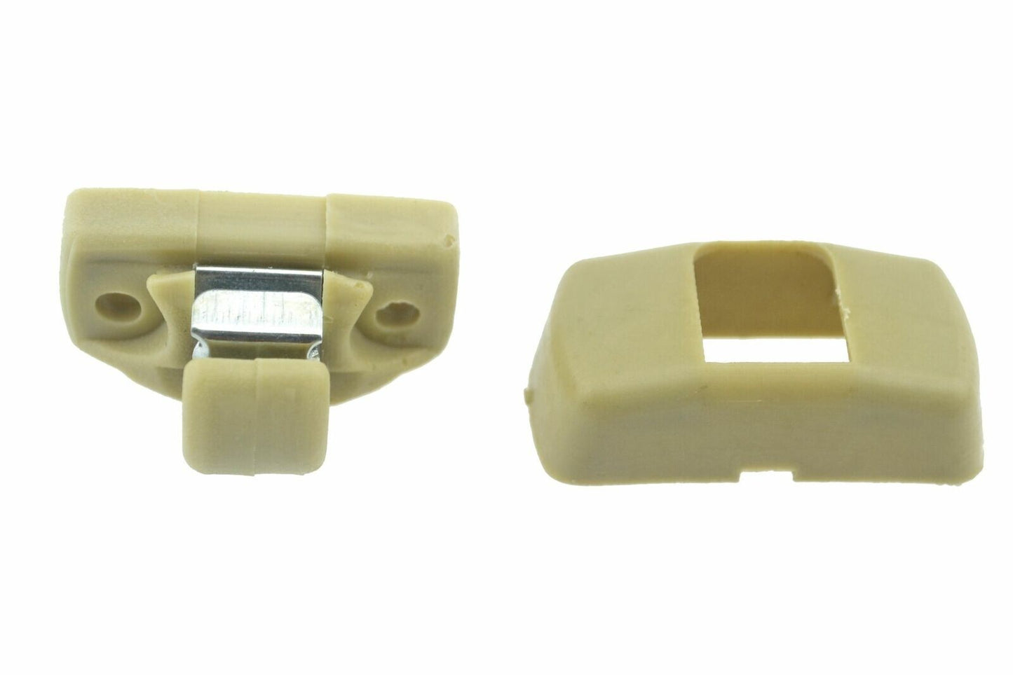 2 Pcs for VW for Jetta Beetle Eos for Golf for Passat Beige Sun Visor Clips 3B0857561B