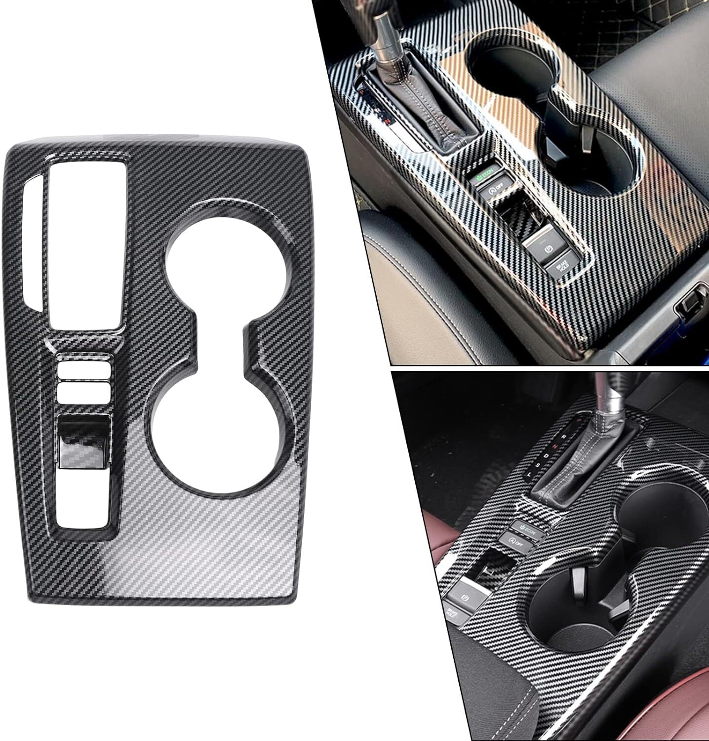 AT Gear Box Shift Panel Frame Cover Trim for Honda 11th Gen for Civic 22-2024