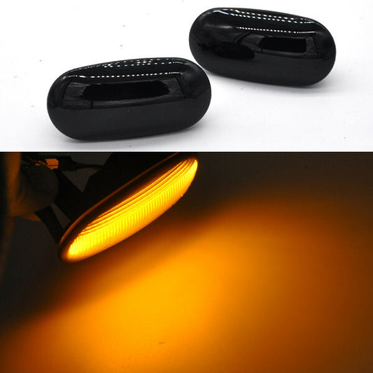 2x smoke LED Side Marker signal Light for Mitsubishi Lancer Pajero Mirag Galant