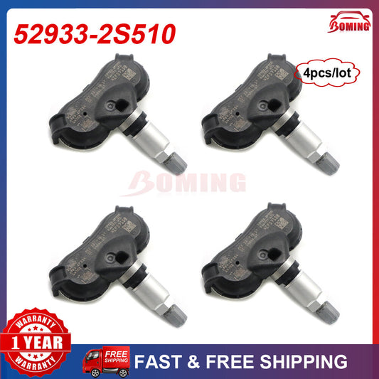 4-piece TPMS tire pressure sensor for Hyundai for Tucson for Kia Sportage 52933-2S510
